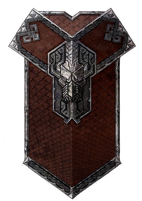 Erebor Elite Guard Shield Image Lorddainofironhills Weapon Concept