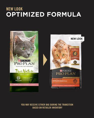 Maybe you would like to learn more about one of these? Pro Plan Complete Essentials Grain Free Salmon Dry Cat ...