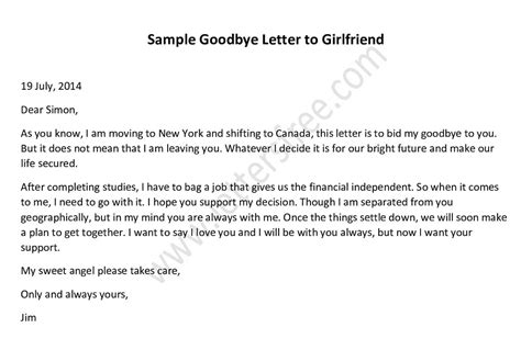 Goodbye Letter To A Friend You Love 44 Farewell Lette