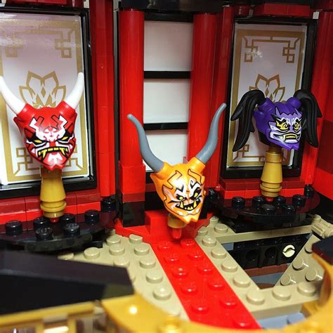 The Three Oni Masks Ninjagosonsofgarmadon En 2022 Ninjago De Lego
