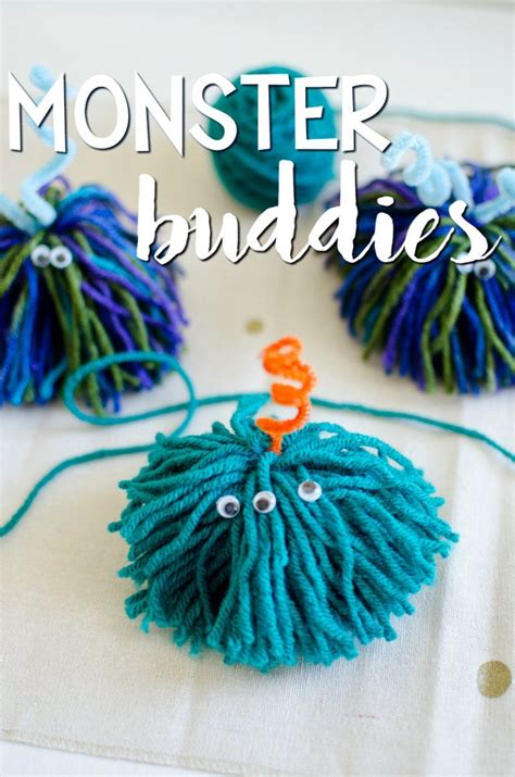These 20 Cute And Easy Monster Crafts And Treats Are Perfect For Your
