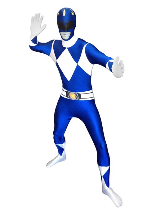 Power Rangers Blue Ranger Morphsuit Costume