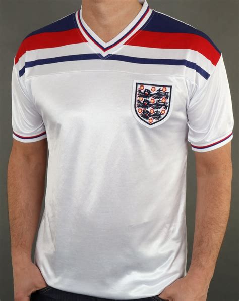 England 1982 Admiral Retro Football Shirt Keeganwilkinskit