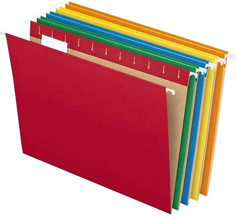 Buy Pendaflex Hanging File Folders Letter Size Assorted Colors 15
