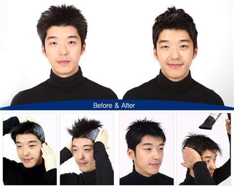 It was available in two types; Asian male with coarse, straight hair : HaircareScience