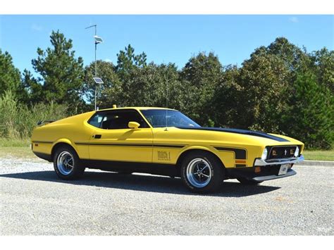 1972 Ford Mustang Mach 1 For Sale Cc 1030090