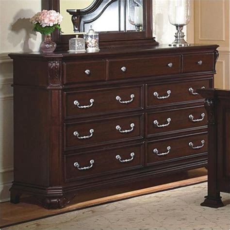 1841-050 New Classic Furniture Emilie Bedroom 9 Drawer Dresser