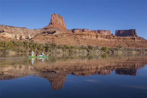 Canoeing The Green River Photograph By Tim Grams