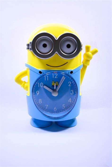 Yellow Minions Alarm Clock For Kids At Best Price In New Delhi Id