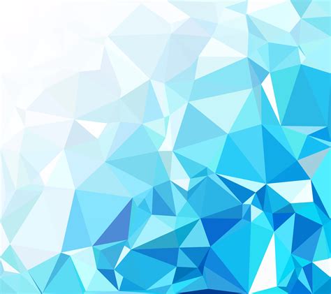 Blue Polygonal Mosaic Background Creative Design Templates 573665