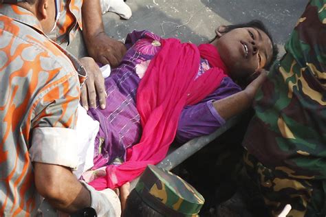 Woman Found Alive After Days Under Collapsed Bangladeshi Clothing