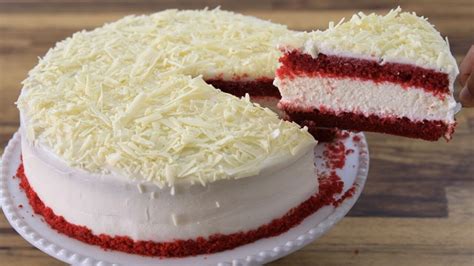 Red Velvet Cheesecake Cake Recipes Food