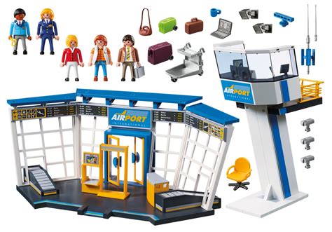 Buy Playmobil City Action Airport With Control Tower At Mighty Ape Nz