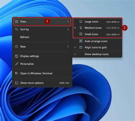 How To Show Hide Or Resize Desktop Icons In Windows 11 Gear Up