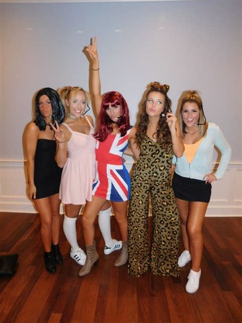 Spice Girls Spice Girls Halloween Costumes Homemade Halloween Costumes Cool Costumes