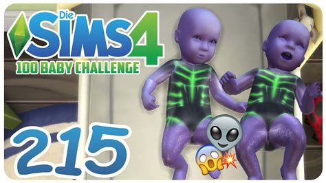 Die Sims 4 100 Baby Challenge 215 Alien Zwillinge Bekommen Lets