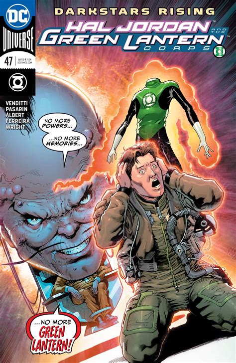 DC Comics Universe Hal Jordan The Green Lantern Corps Spoilers The Darkstars Strike As