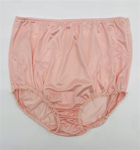 Vintage Nylon Panties Sheer Granny Panties Sissy Pant Gem