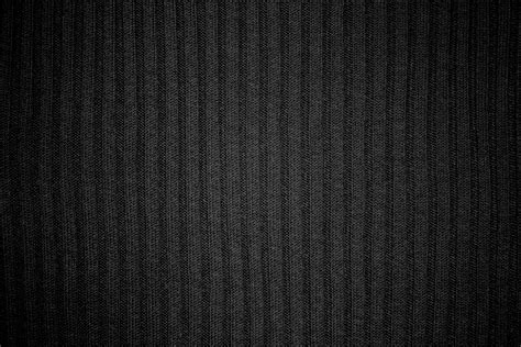 Black Ribbed Knit Fabric Texture Picture Free Photograph Photos