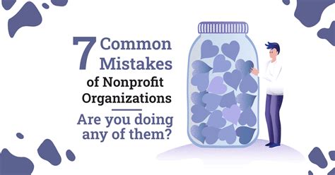 7 Common Mistakes Of Nonprofit Organizations
