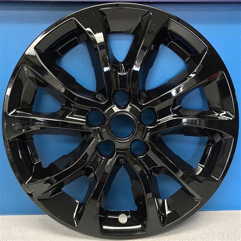 One 2018 2021 Chevrolet Equinox 7018g B 17 Gloss Black Wheel Skin