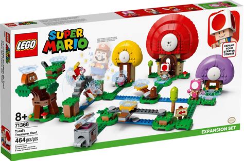 Lego 71368 Super Mario Toad Szuka Skarbu Zestaw Rozszerzający