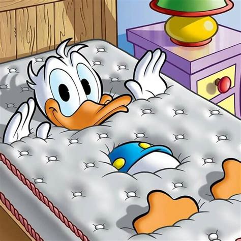 me in bed in the morning disney cartoons disney duck donald duck comic