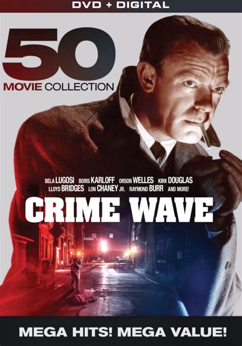 Best Buy Crime Wave 50 Movie Collection 10 Discs Dvd