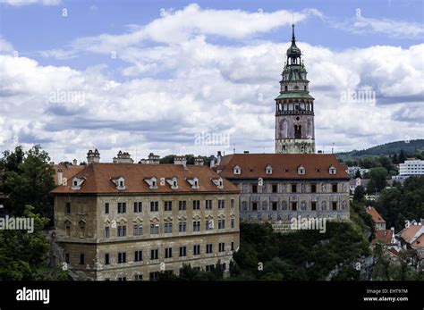 Cesky Krumlov Castle Stock Photo Alamy