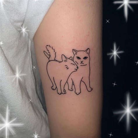 cat tattoo ideas simple cat meme stock pictures and photos