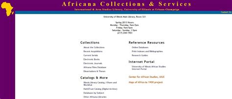 African Studies Internet Portal Glocal Notes University Of Illinois