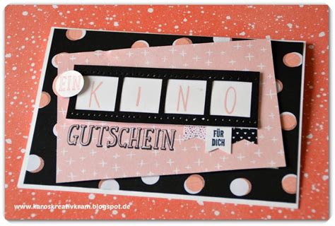 Gutschein basteln vorlage kinogutschein basteln briefumschlag basteln diy geschenke der geburtstag naht, und alles was sich das geburtstagskind wünscht ist ein kinogutschein! Karos Kreativkram: Ein Kino Gutschein