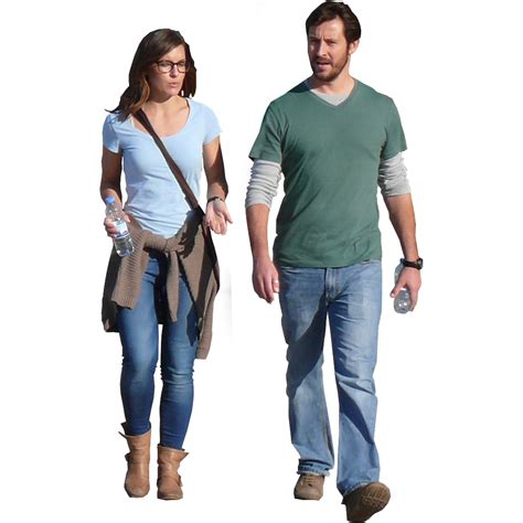 People Visualization Architectural rendering - walking png download ...