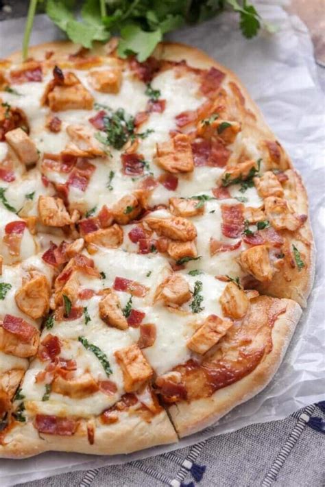 Bbq Chicken Pizza Recipe Made In 20 Minutes Lil Luna