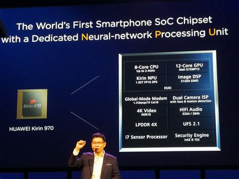 Kirin 970 Is Official The First Smartphone Chipset With A Dedicated Npu