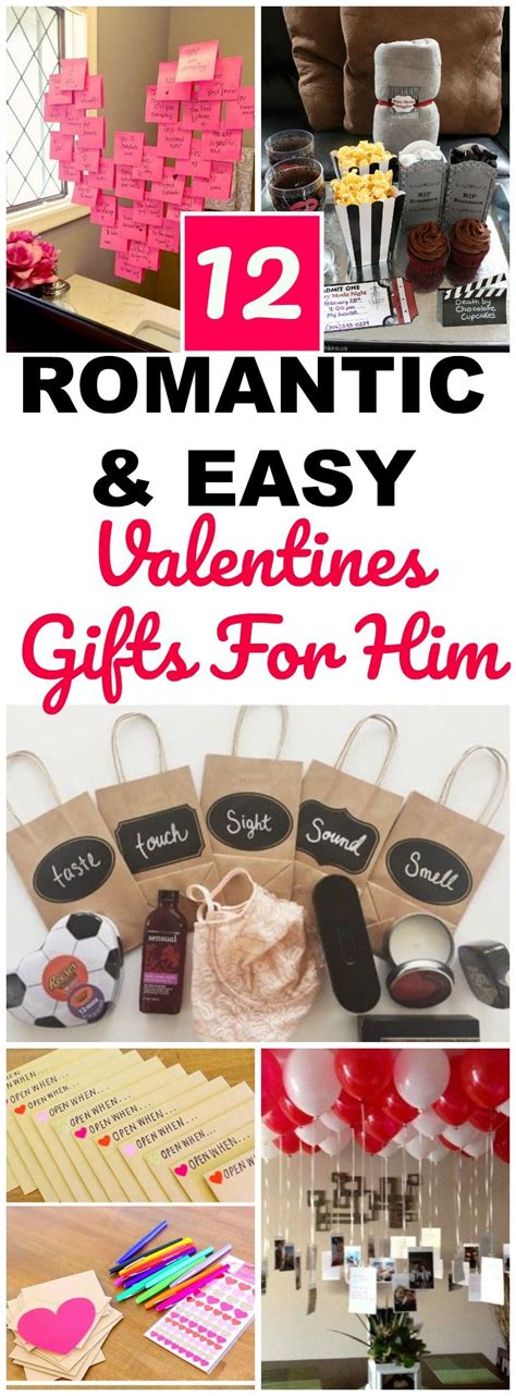 Valentine gifts for him valentine gifts for her romantic experiences short breaks. 12 Cute Valentines Day Gifts for Him | Diy gifts for him ...