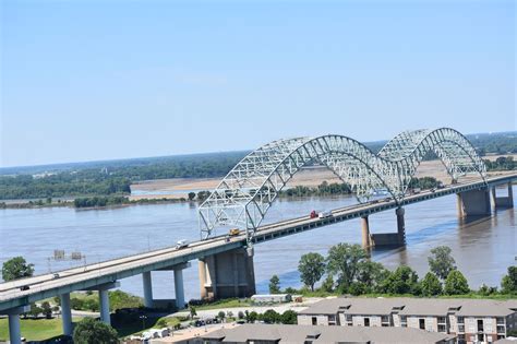 The Memphis And Arkansas Bridge Mississippi River Memphis Mississippi