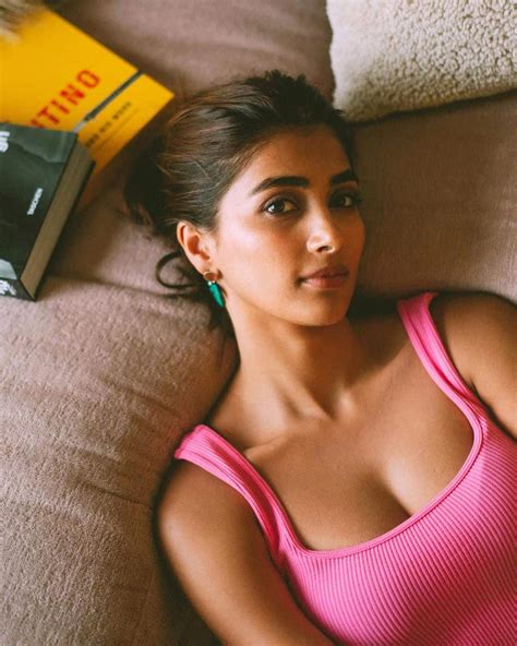 pic talk pooja hegde allures in a tank top