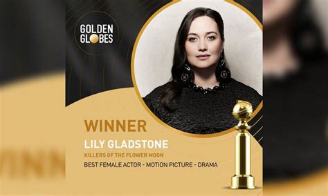 Lily Gladstone Is The Golden Globes First Indigenous Best Actress Winner