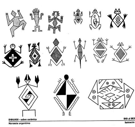 Adibujos Indigenas Argentinos Inebp85pp Diseño