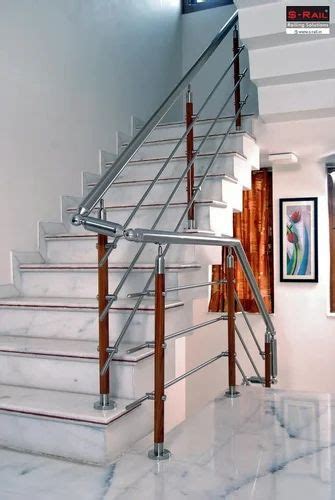 43 Staircase Handrail Design Kerala Wooden Opritek