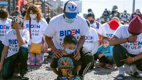 President Biden Faces Challenge From Surge Of Migrants At The Border