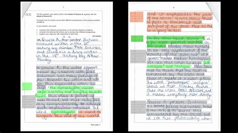 English Language Paper Question Example Aqa Gcse English Language Images And Photos Finder
