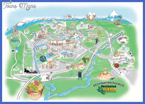 Colorado Springs Map Tourist Attractions