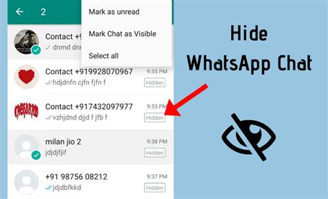 Top Trick How To Hide Your Secret Chat In Whatsapp Very Easily Gk Dunia