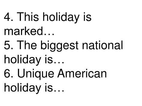 Ppt Holidays In The Usa Powerpoint Presentation Free Download Id