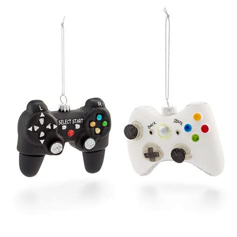 The Game Controller Ornaments Aka Hand Painted Glass