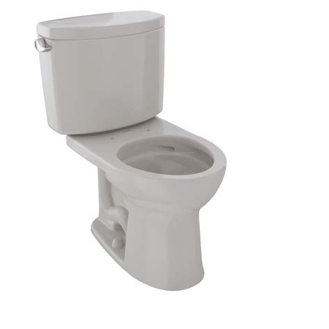 Toto Drake Ii Two Piece Round 128 Gpf Universal Height Toilet With