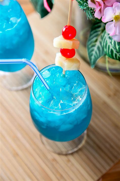 Blue Hawaiian Cocktail Recipe Ice Cold And Refreshing