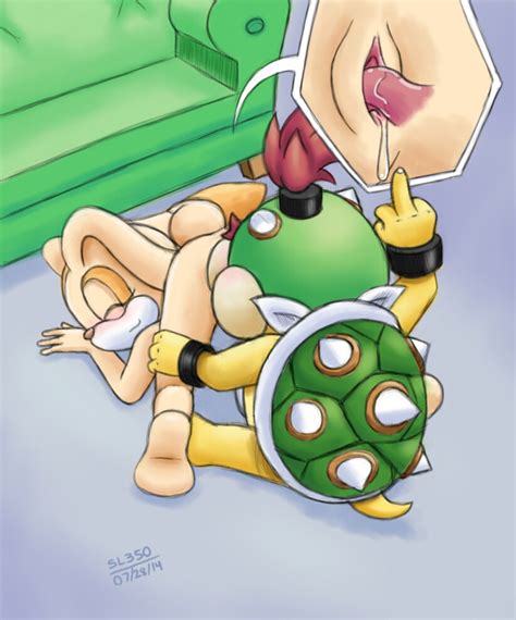 Rule 34 All Fours Anthro Ass Ass Up Blush Bowser Jr Cream The Rabbit Crossover Drooling